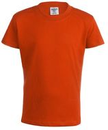 T-paita Kids Colour T-Shirt "keya" YC150, sininen, oranssi liikelahja logopainatuksella